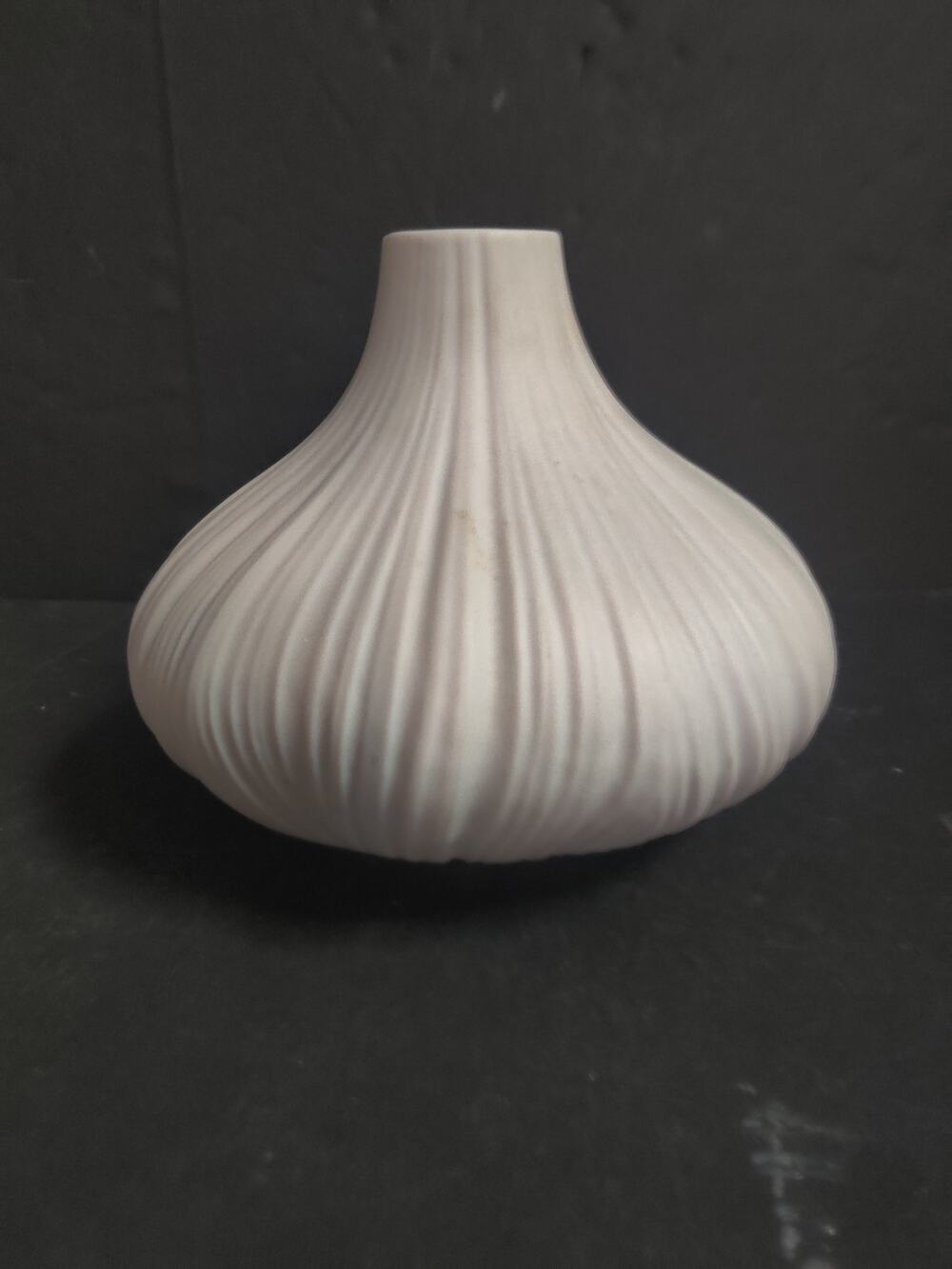 Vintage Rosenthal Studio-Line Germany White Bisque Porcelain Vase Tapio Wirkkala